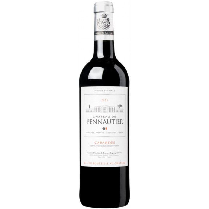 Château Pennautier rouge - Vins en bouteilles de 75cl - sommellerie de France
