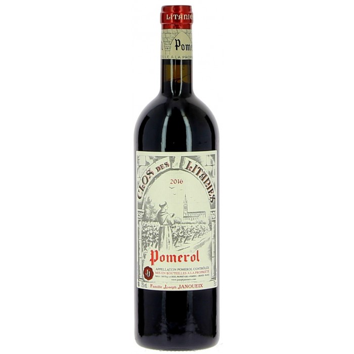 Clos des Litanies AOP Pomerol - Vin rouge de Bordeaux