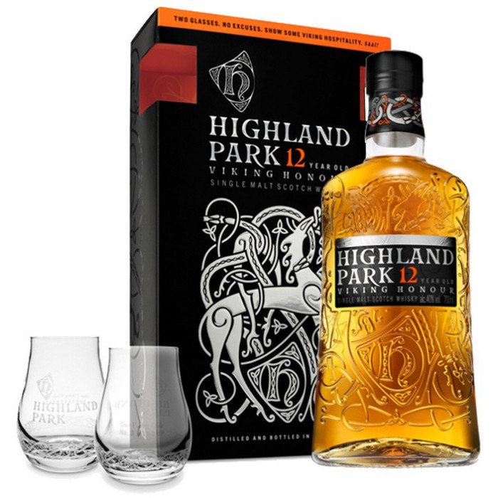 Coffret Whisky Highland Park 12 ans - Whisky - sommellerie de France