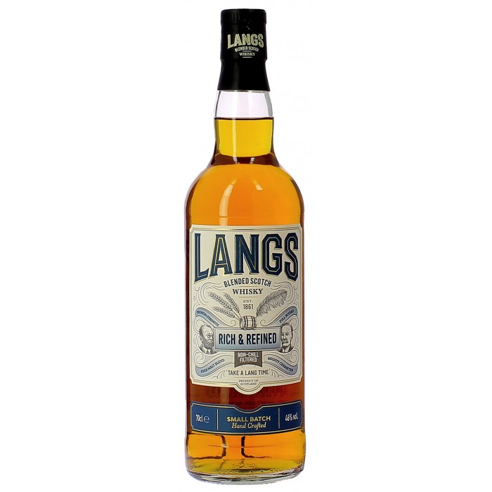 Whisky Langs rich & refined - Whisky - sommellerie de France