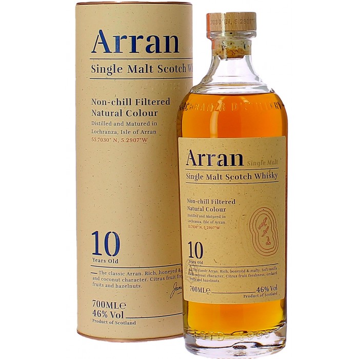 Whisky Arran 10 ans - Whisky - sommellerie de France