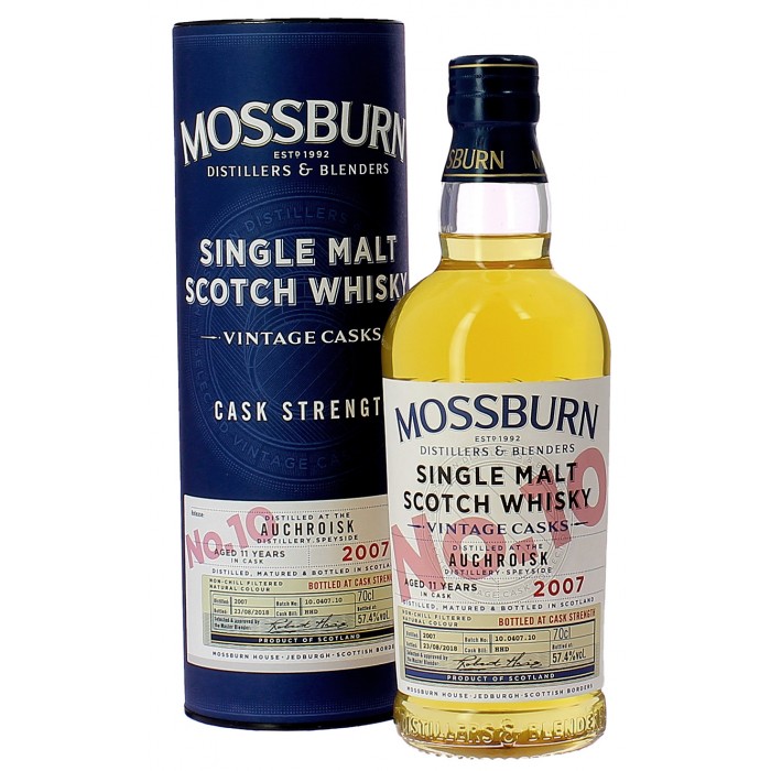 Whisky Mossburn Single Malt Vintage Casks