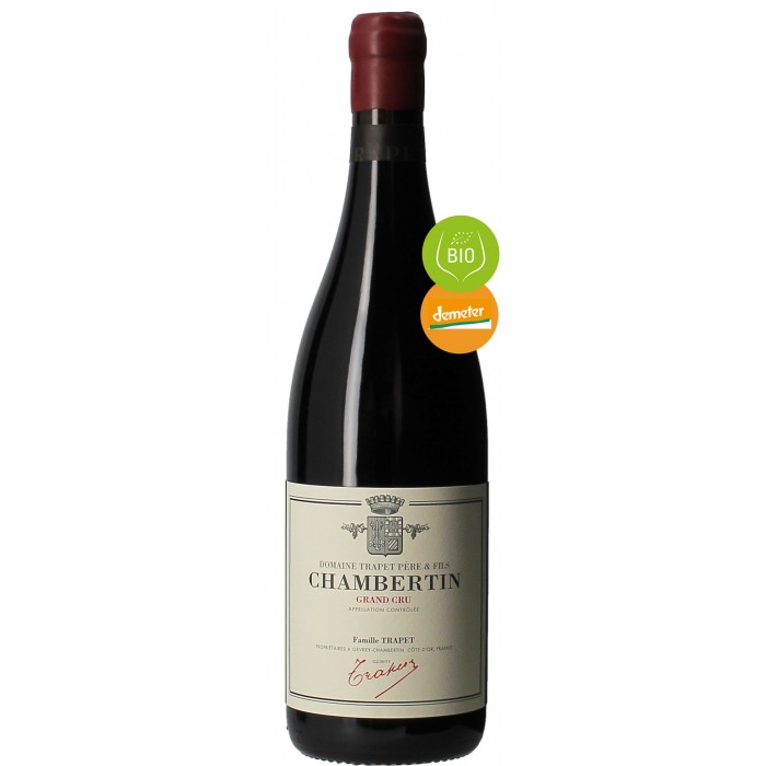 Domaine Trapet Chambertin Grand Cru - Vins en bouteilles de 75cl - sommellerie de France