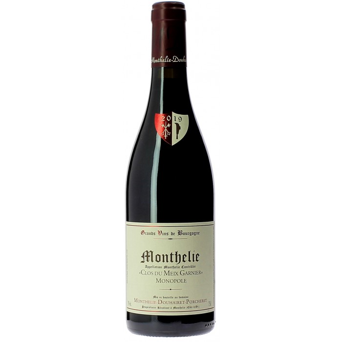 Domaine Douhairet Porcheret Clos du Meix Garnier - Vins en bouteilles de 75cl - sommellerie de France