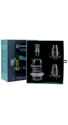Coffret Whisky Connemara + 2 verres