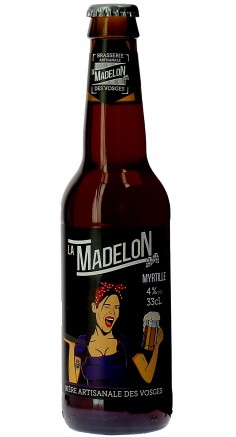 Bière Madelon à la myrtille