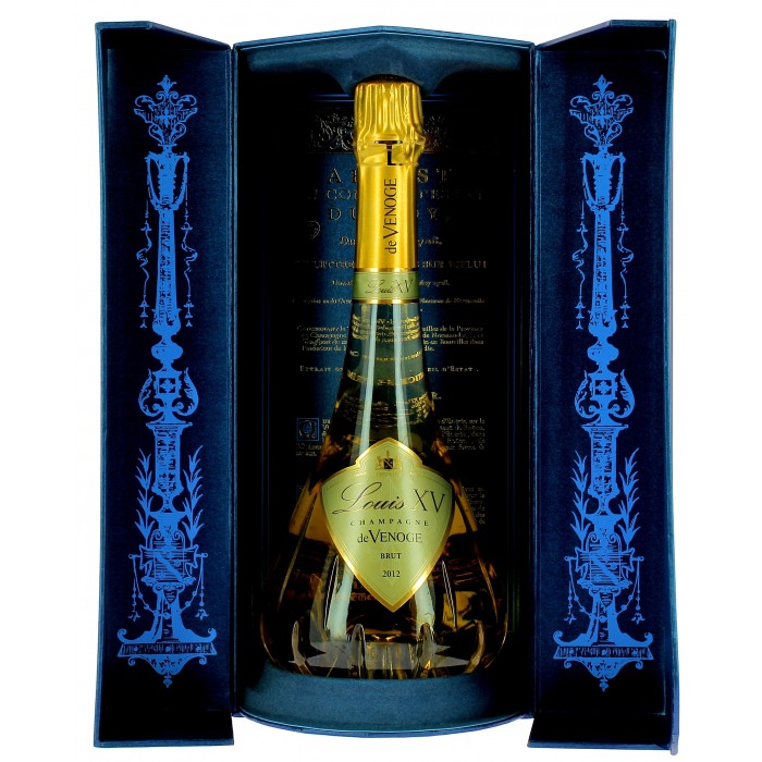 Champagne De Venoge Louis XV blanc 2012 - Champagnes & Bulles - sommellerie de France