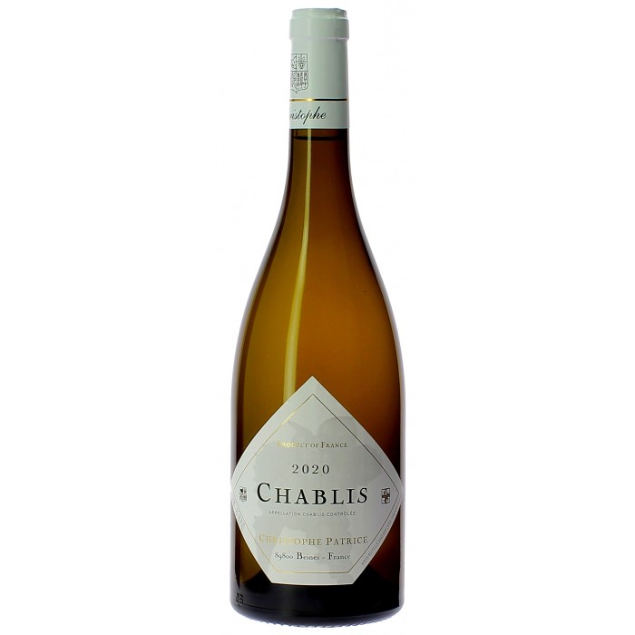 Domaine Christophe Patrice Chablis - Vins en bouteilles de 75cl - sommellerie de France