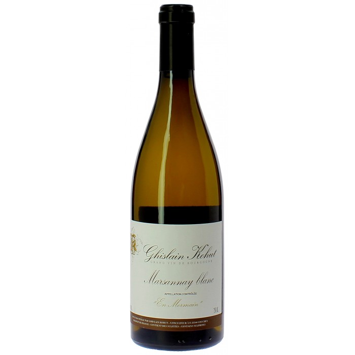 Domaine Kohut Ghislain Marsannay blanc en mormain - Vins en bouteilles de 75cl - sommellerie de France