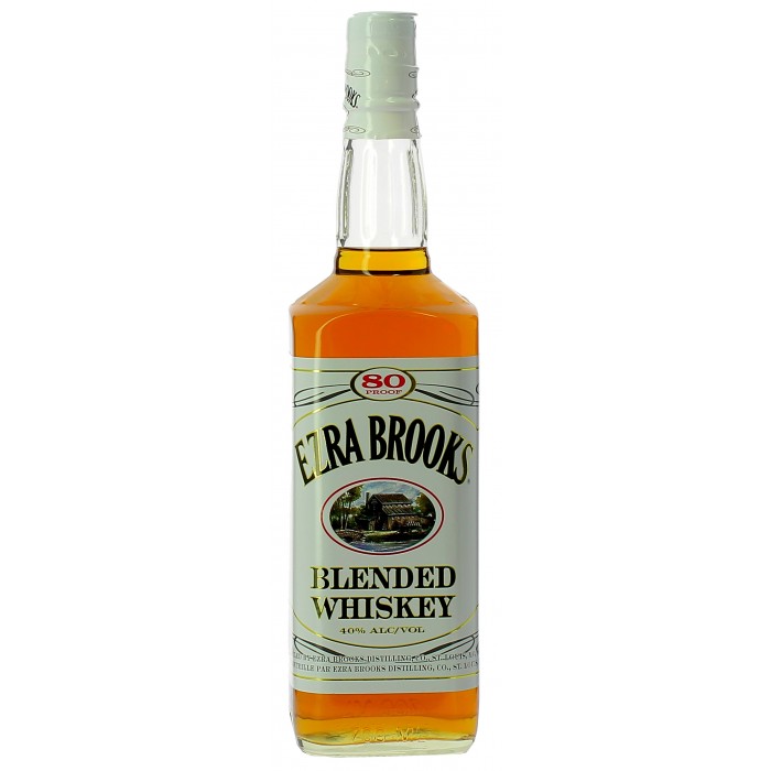Bourbon Ezra Brooks Blended - Whisky - sommellerie de France