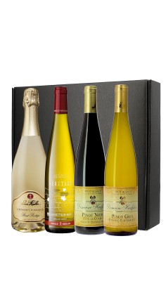 Coffret vins blanc d'Alsace