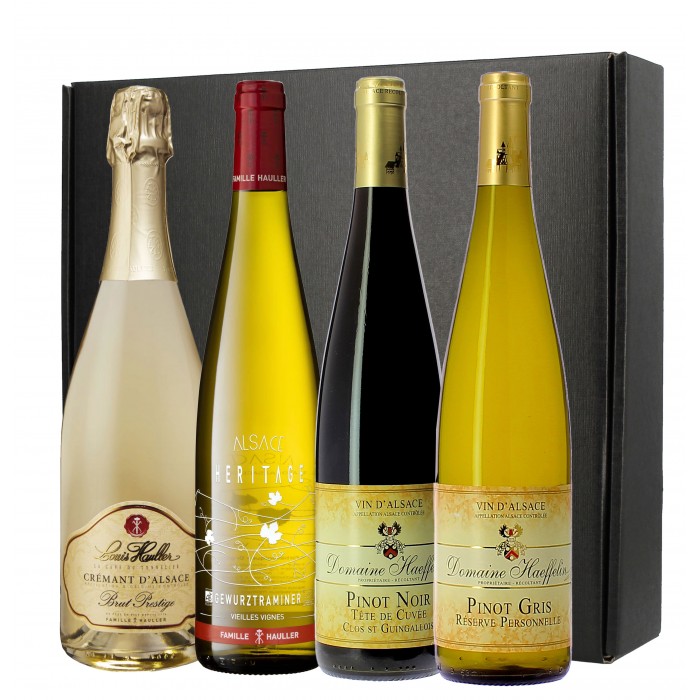 Coffret vins blanc d'Alsace - Coffrets vins - sommellerie de France