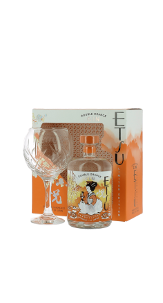 Coffret Gin Etsu Orange + 1 verre