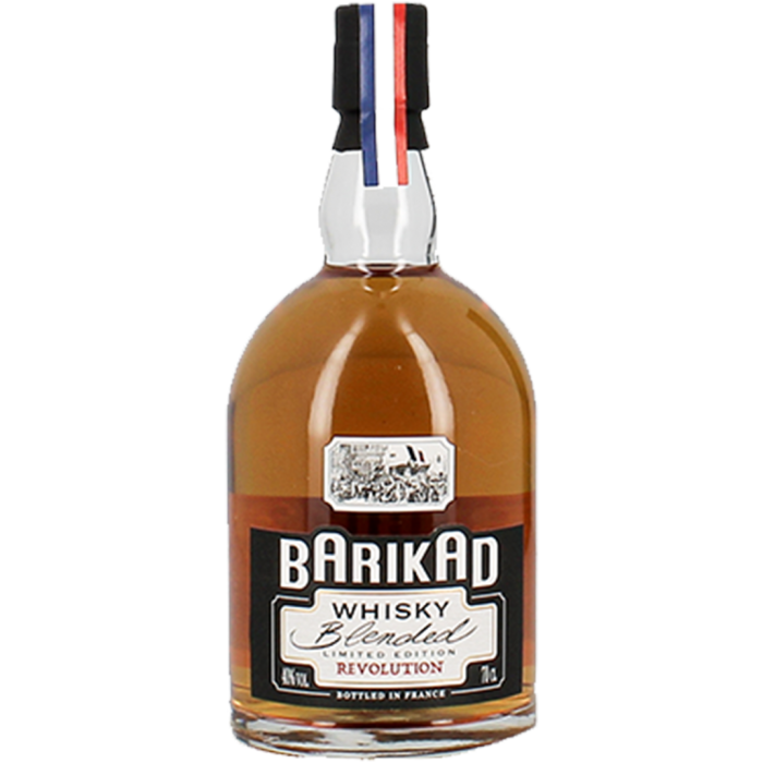 Whisky Français Barikad - Blend - sommellerie de France