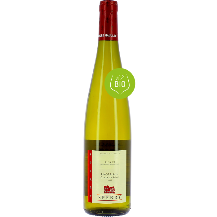 Domaine Sperry Pinot blanc Grain de Sable - Vins en bouteilles de 75cl - sommellerie de France