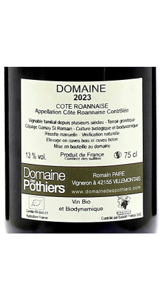 Domaine des Pothiers Rouge