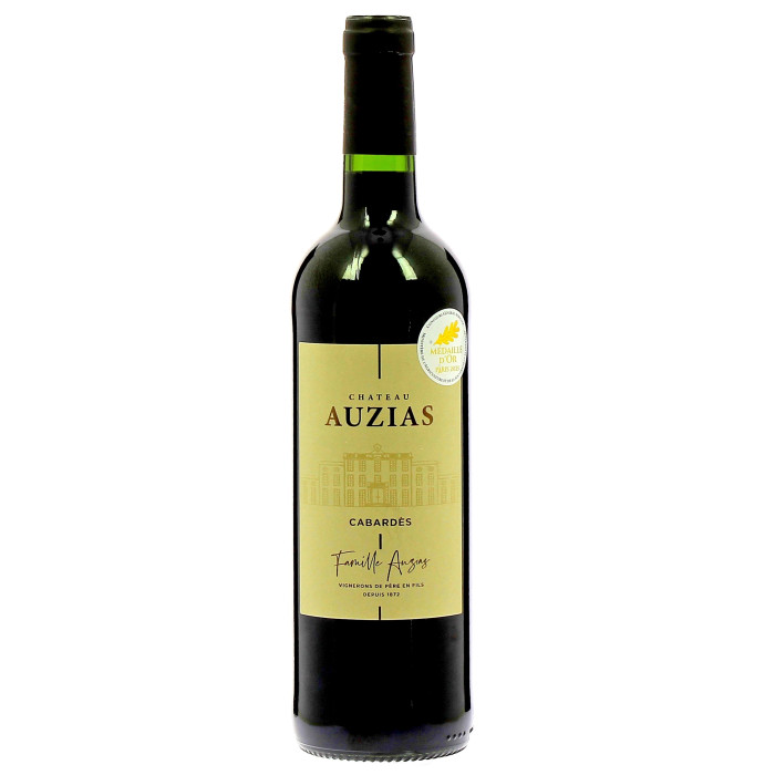Château Auzias Cuvée Mademoiselle - Vins en bouteilles de 75cl - sommellerie de France