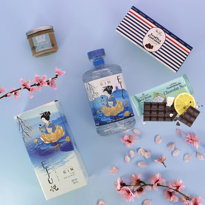 Coffret Gin Japonais Zen & Botanique - Spiritueux - sommellerie de France