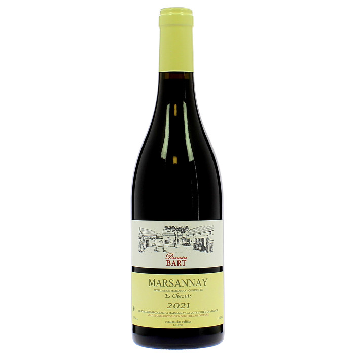Domaine Bart Marsannay Es Chezots - Accueil - sommellerie de France