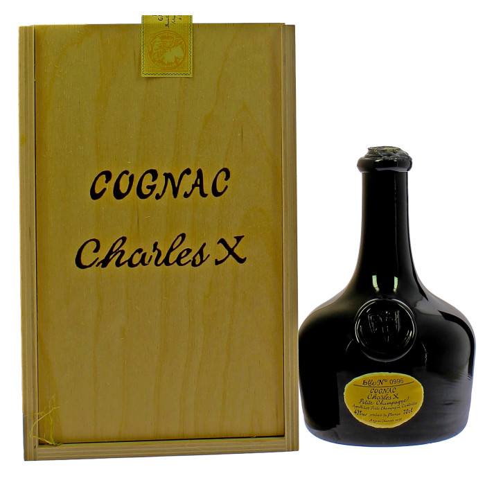 Cognac Carafe Lhérault XO Charles X - Cognac - sommellerie de France