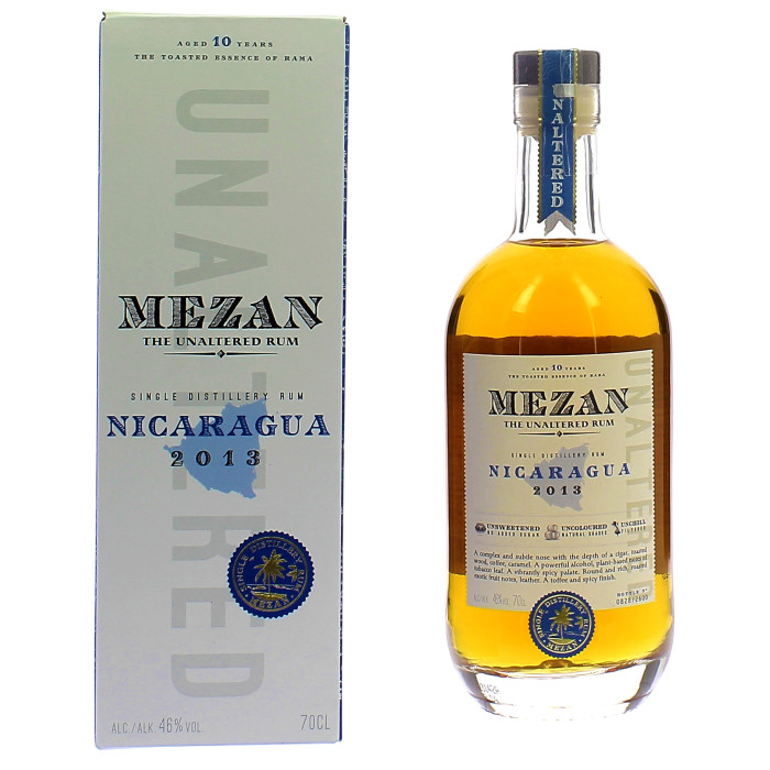 Rhum Mezan Nicaragua - Accueil - sommellerie de France