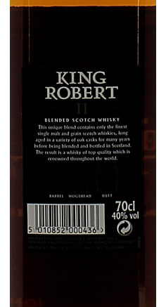 Whisky King Robert