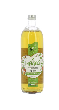 Thé vert bio menthe sans alcool Les Infusées