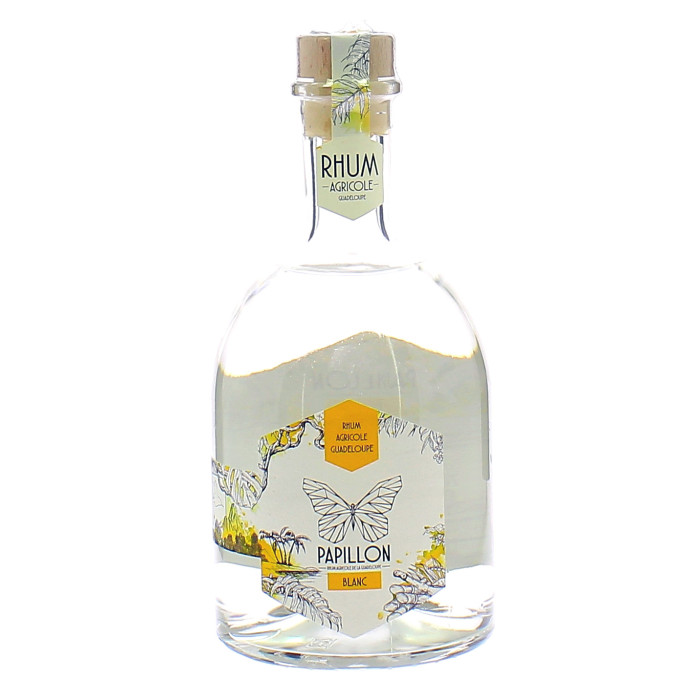 Rhum blanc Distillerie Papillon blanc - Rhum blanc - sommellerie de France