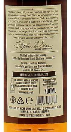 Bourbon Yellowstone Rum Cask